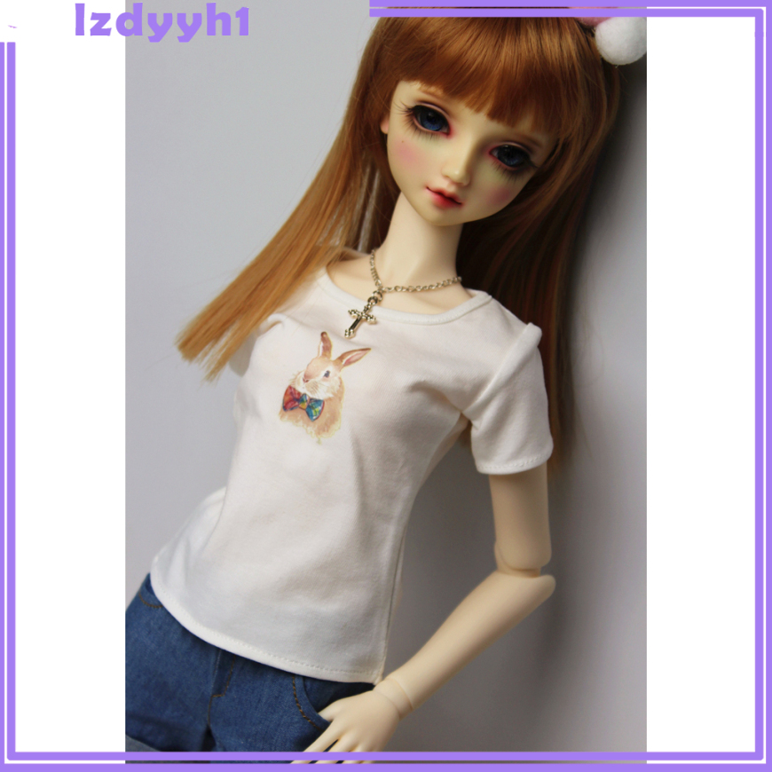 Đầm Thun Ngắn Tay Thời Trang Cho Búp Bê 1 / 3 / 1 / 4 Bjd Sd Lust