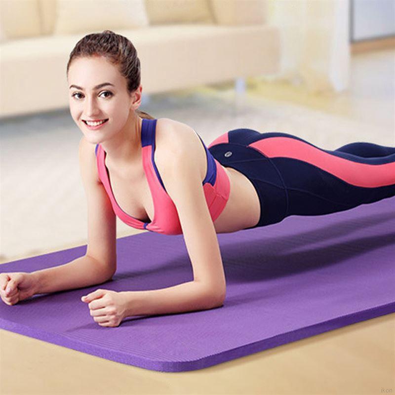 Yoga Mat EVA 4mm Thick Damproof Anti-slip Anti-Tear Foldable Gym Workout Fitness Pad Sport Accessory