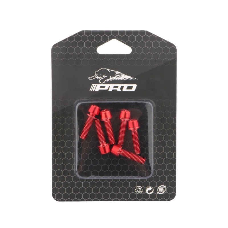 Ốc vít MOSOWORLD M5x18mm bằng titan siêu nhẹ cho xe đạp