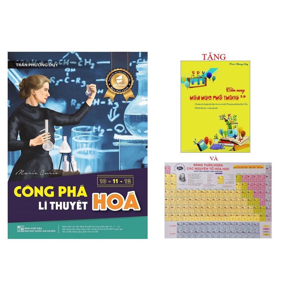 Công Phá Lí Thuyết Hóa lớp 101112