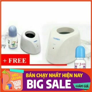 Máy hâm sữa yummy ym-18a + tặng kèm bình đựng sữa h3c store