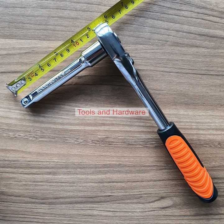 Bộ cần siết tự động đảo chiều hãng Kapusi Nhật Bản kèm 2 Tay nối dài khẩu hệ 1/2 inch