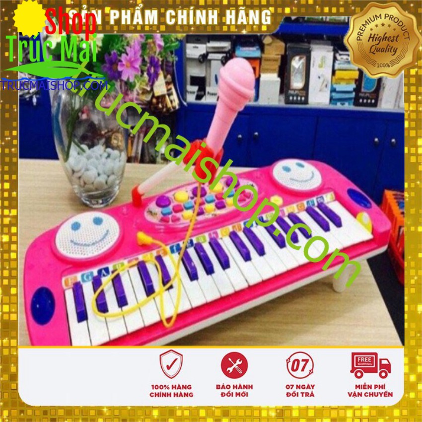 đàn organ Đàn Piano Kèm Mic Cho Bé ( 3702A ) đàn piano