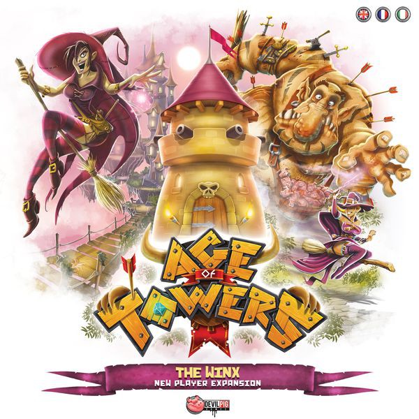 Bộ Đồ Chơi Board Game Age Of Towers The Winx Độc Đáo Thú Vị