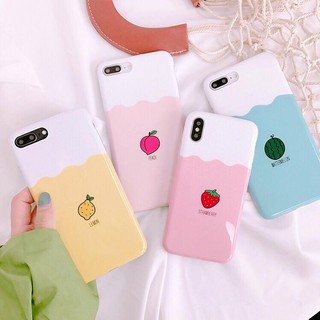 [SALE OFF 19K] Ốp Iphone trái cây dâu - chanh - dưa hấu cao cấp - Giá rẻ - Thanh lý - Giảm giá
