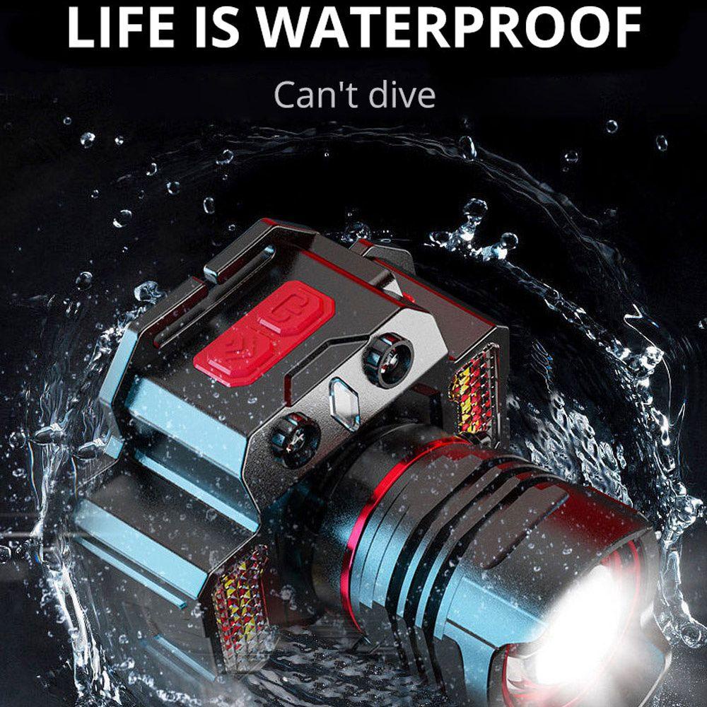 MUVAKO Đèn LED Đội Đầu Siêu Sáng Tiện Dụng Cho Câu Cá/Cắm Trại