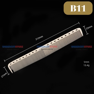 Lược MAKARO Cắt Tóc Nam Cao Cấp - Trắng