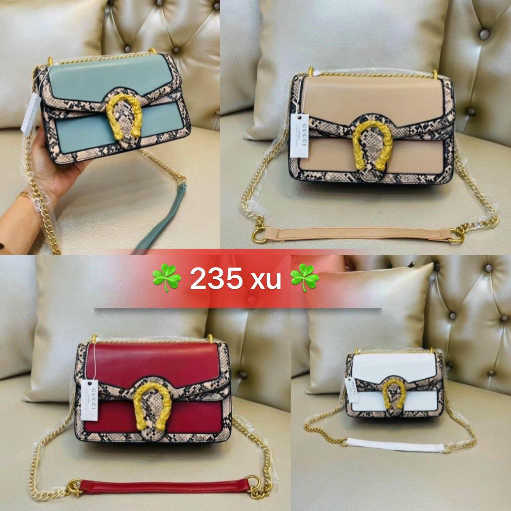 Túi Xách Gucci Đầu Rồng Pha