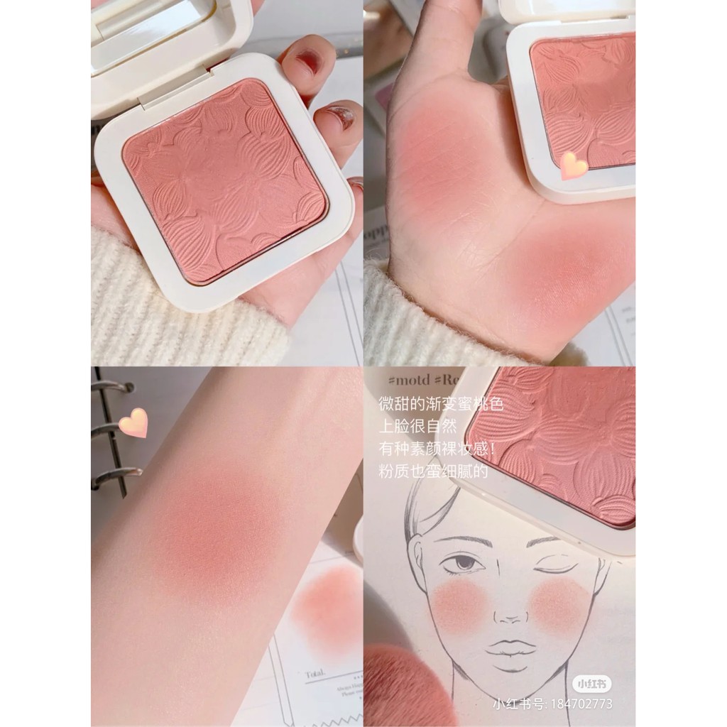 Phấn Má Hồng Gogotales Màu Gradient Trang Điểm Tự Nhiên  Nội Địa Trung