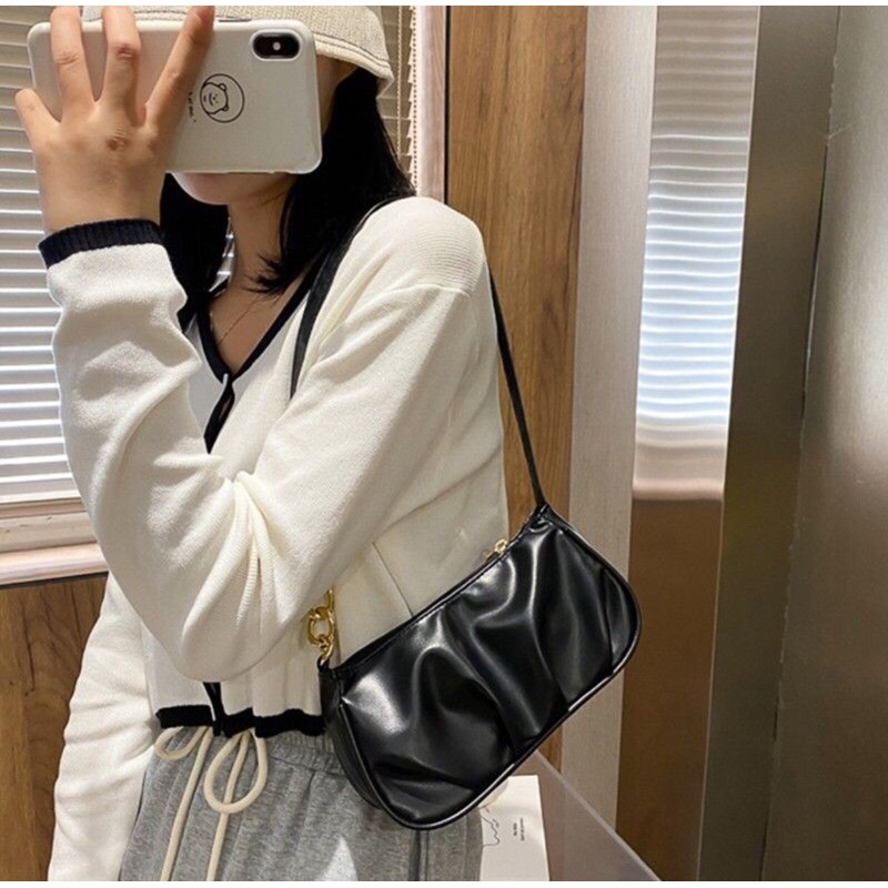 Túi Đeo Vai Phong Cách Hàn Quốc Thời Trang Dành Cho Nữ XÍCH RÚM