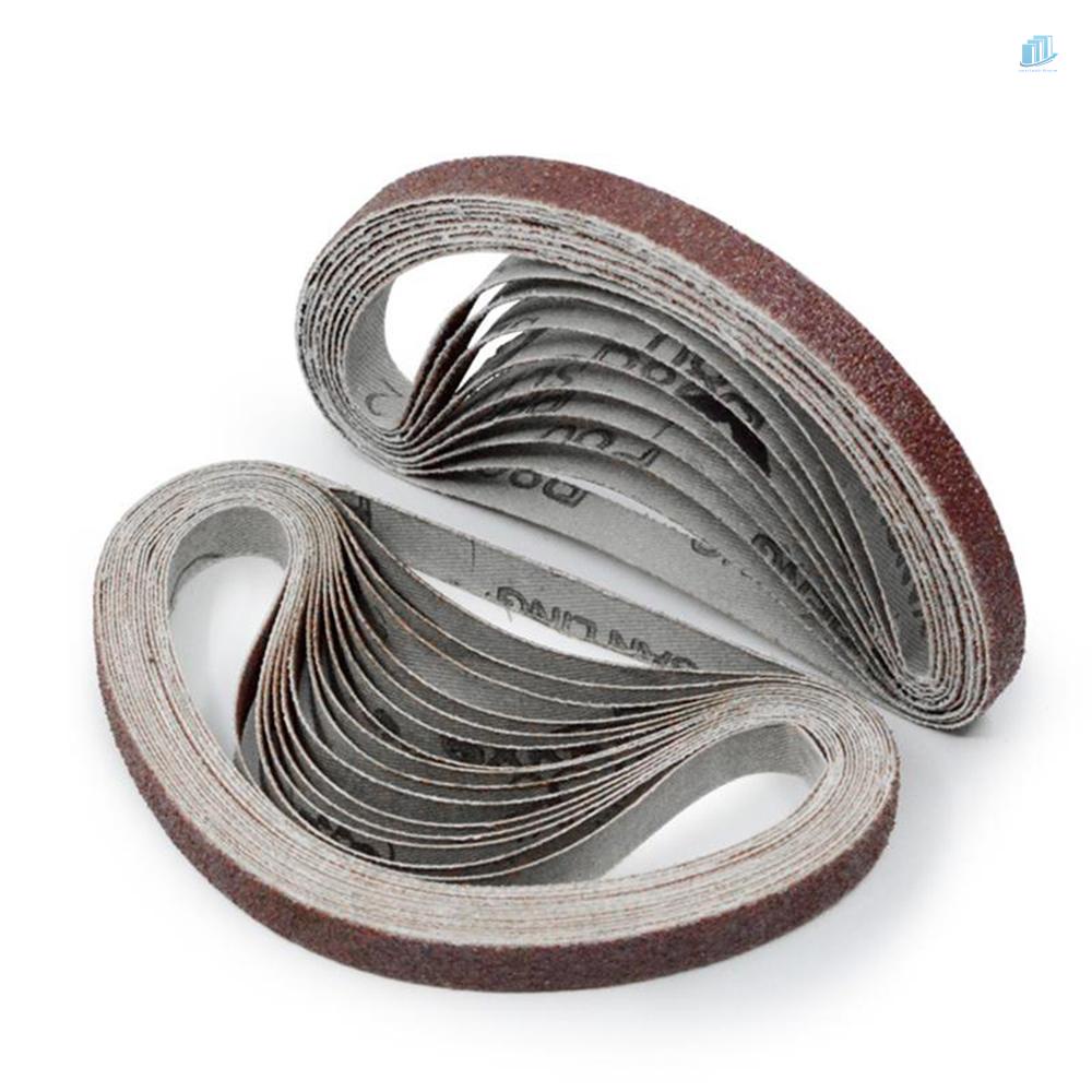 Set 10 Dây Đai Chà Nhám 1000 Grit s2mwvn6 10x330mm Dành Cho Máy Mài Điện