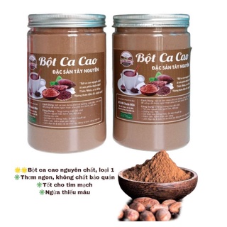 Bột ca cao nguyên chất Đăk Lăk - loại 1, trọng lượng 500gr