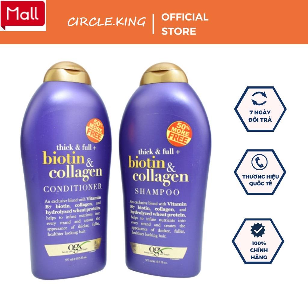 Biotin Collagen✅FREESHIP✅Biotin Collagen Chống Rụng Tóc Và Kích Thích Mọc Tóc✅Dầu Gội Xả Biotin Collagen a _Shopee Mall
