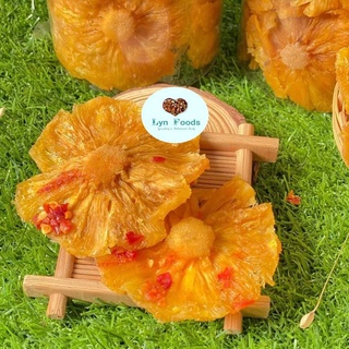 Thơm (Khóm) sấy dẻo muối ớt siêu ngon (Hộp 500g, 250g)