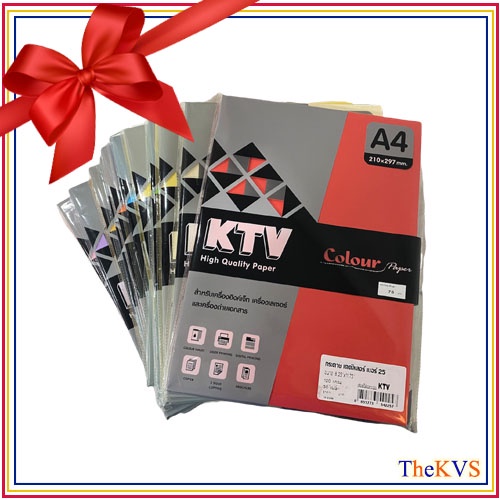 Bản sao giấy màu KTV A4 Size A4 / 120 gram 50 tờ