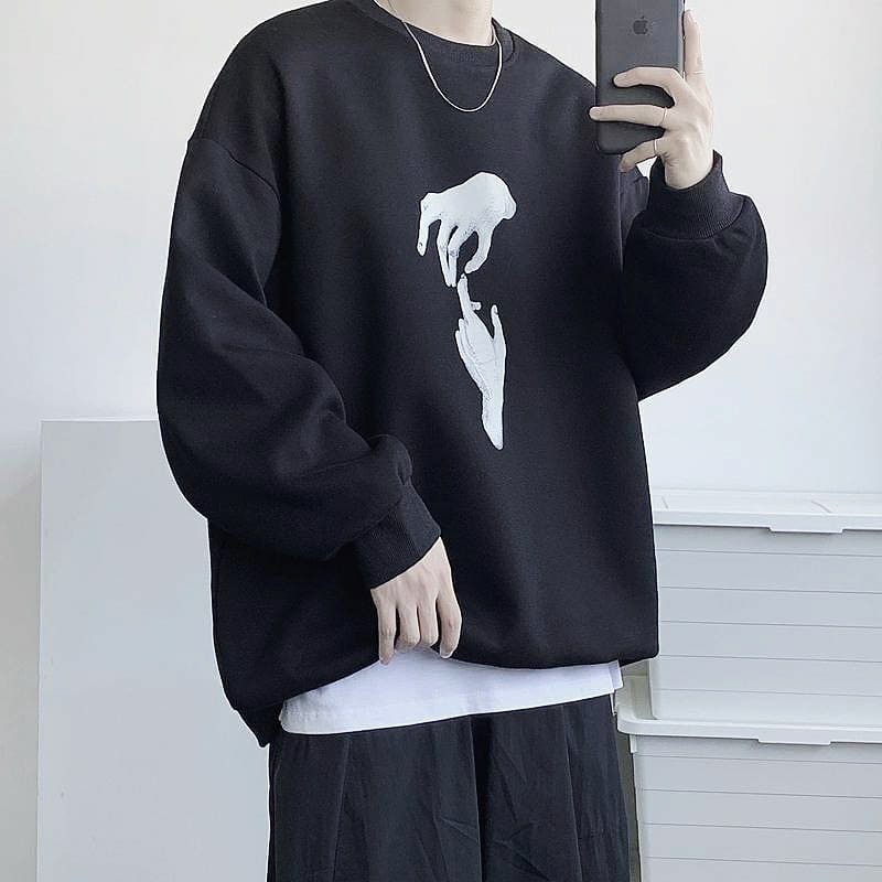 (A294) Áo thu đông sweater 3 màu đen - xám - trắng | BigBuy360 - bigbuy360.vn