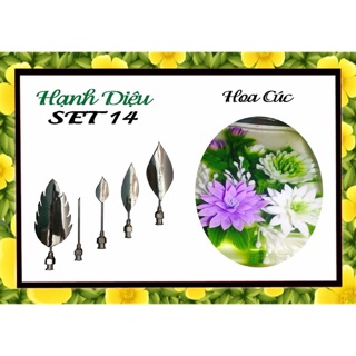 Kim 3D Hoa Cúc Set 14