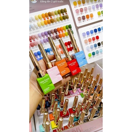 Set sơn gel Verygood 60 màu tặng kèm bảng màu , base, top