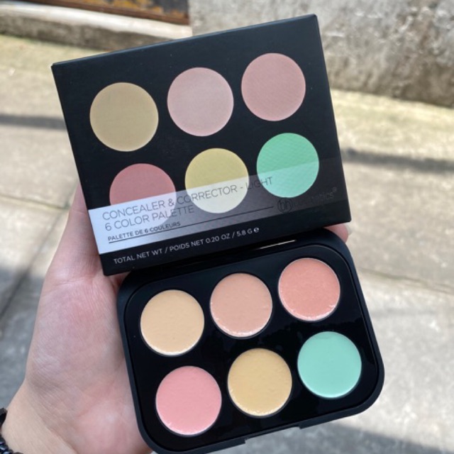 KEM CHE KHUYẾT ĐIỂM BH COSMETICS 6 COLOR CONCEALER & CORRECTOR.