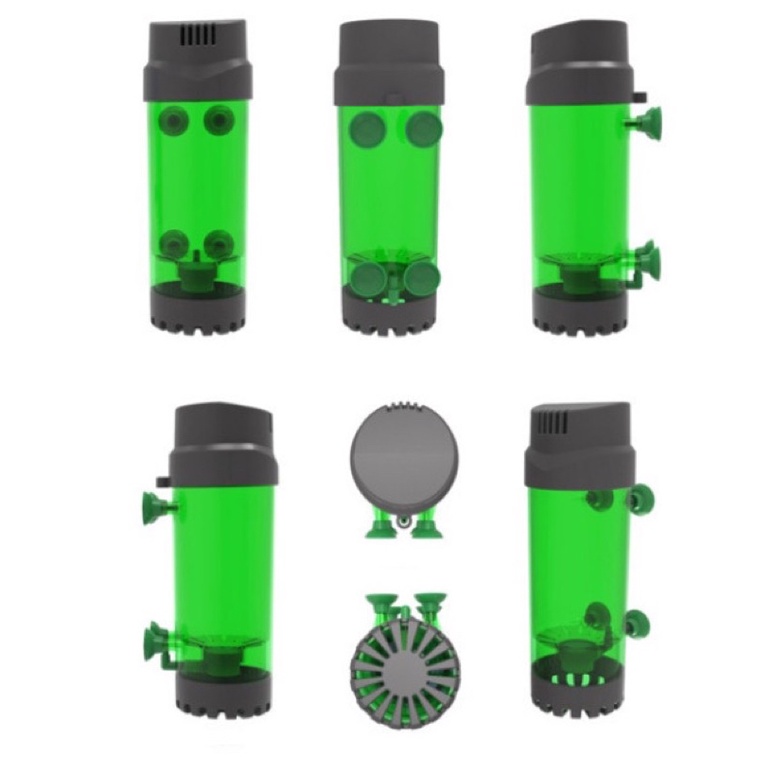 Lò Đảo Hạt Kaldnes Qanvee LH-300 | LH-600 || Lò Đảo Tạo Vi Sinh Cho Bể Cá Cảnh