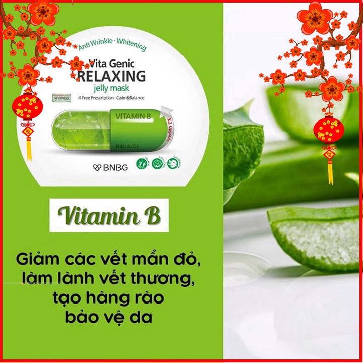 [ SỈ ] Mặt nạ giấy BANOBAGI VITA Genic Jelly Mask Vitamin A, B, C, E dưỡng sáng da hiệu quả 30ml