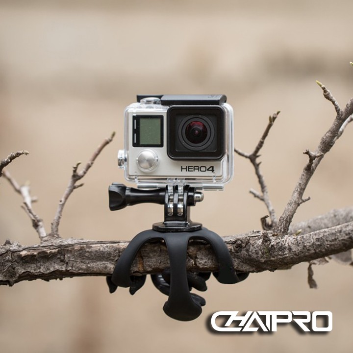 Giá đỡ điện thoại 5 chân dẻo – sử dụng mọi địa hình (có kẹp điện thoại) | BigBuy360 - bigbuy360.vn