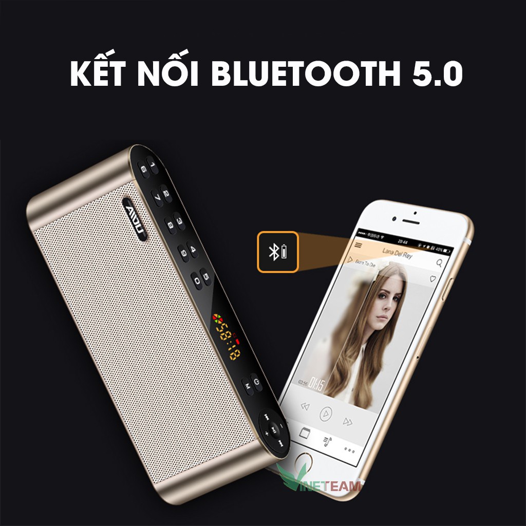 Loa Nghe Nhạc Bluetooth Keling/AIDU Hifi Q8 Chính hãng -dc3227