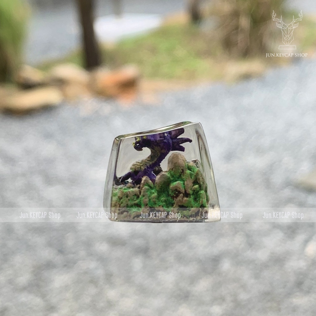 Nút Bàn Phím Liên Minh Baron - Keycap Resin  Baron Nashor - Hạ Giá Sốc Keycap Fan Liên Minh Không Thể Bỏ Qua