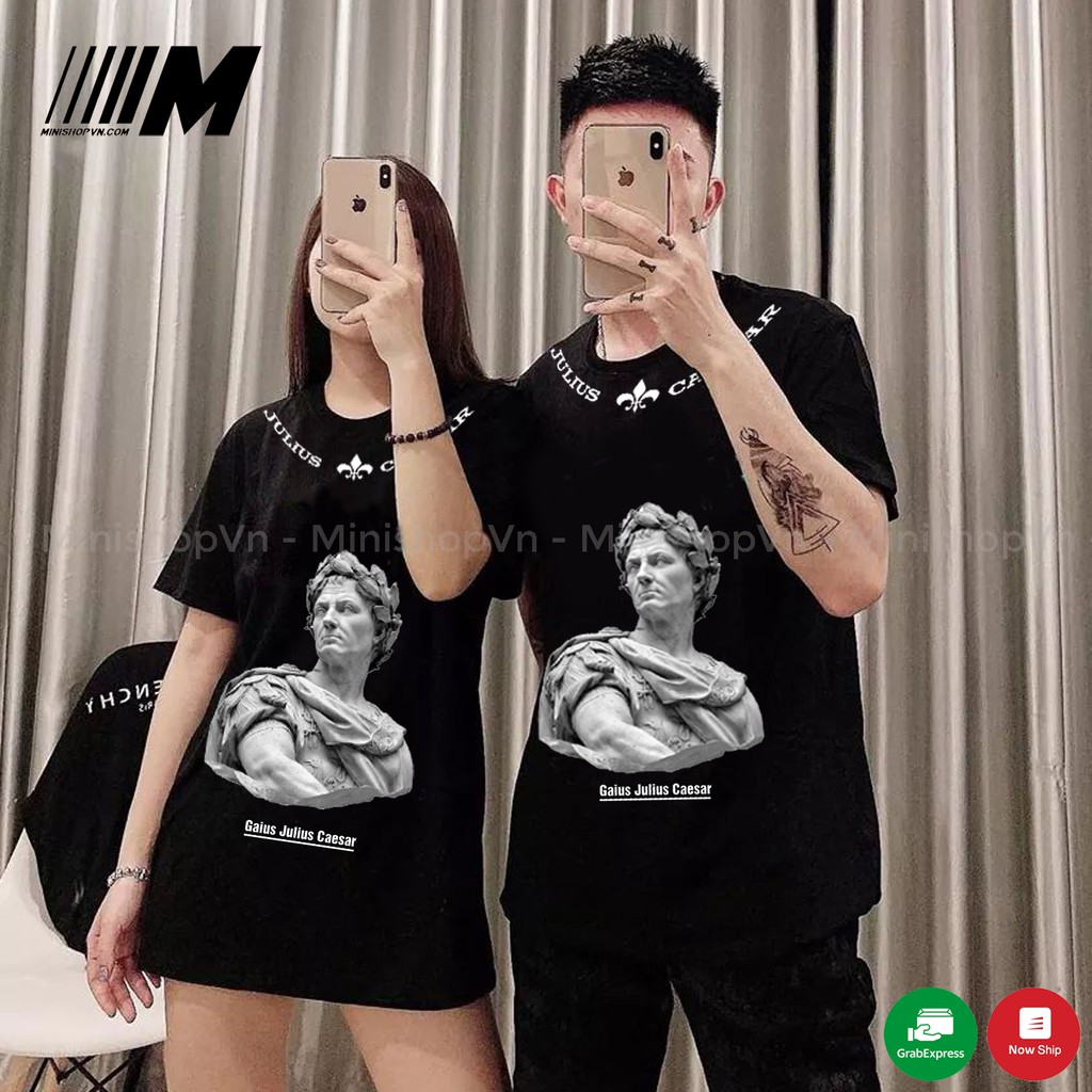 Áo thun unisex / Áo phông in hình Caesar form rộng chất cotton mềm mát | BigBuy360 - bigbuy360.vn