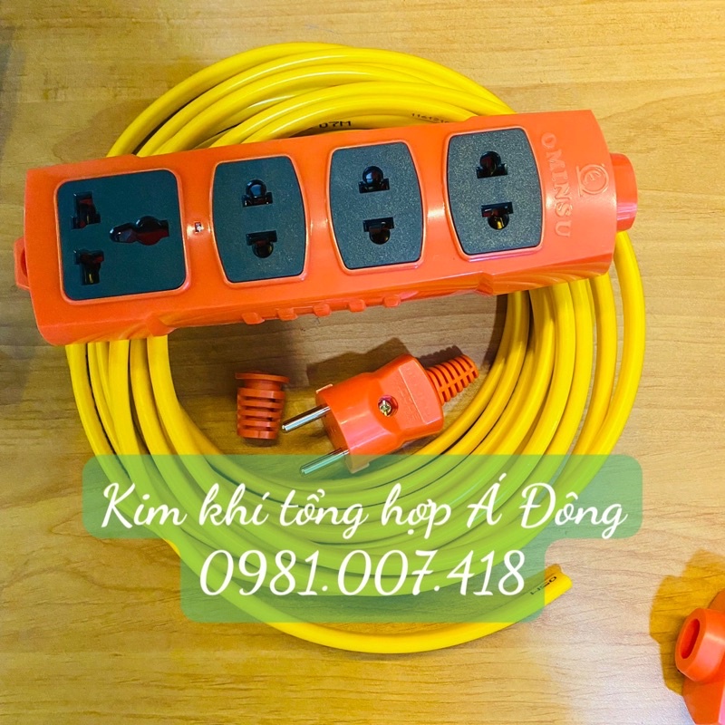 Combo bộ hoàn chỉnh Dây diện 2x2.5, ổ cắm và phích cắm siêu chịu tải