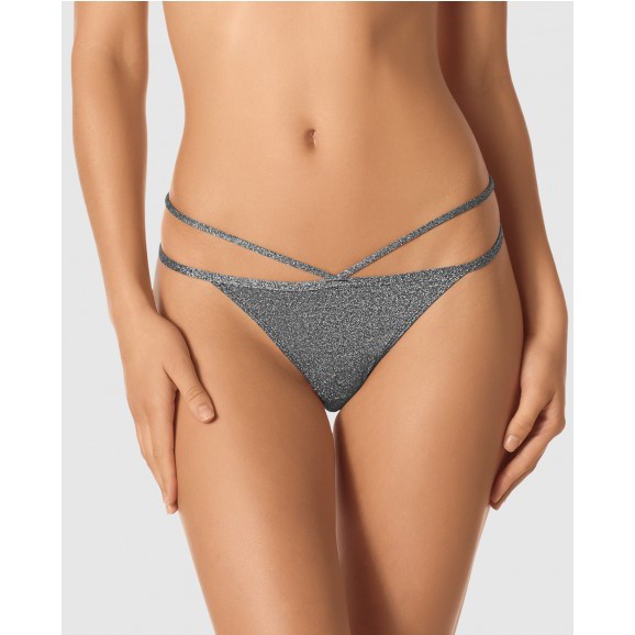 Quần lót ren dây Tanga Cheeky Lasenza Smoulder Black Q597