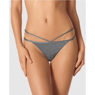 Quần lót ren dây Tanga Cheeky Lasenza Smoulder Black Q597