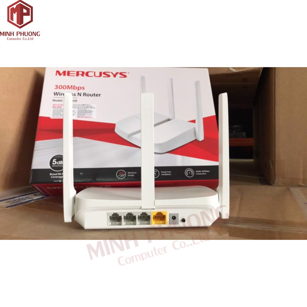 Bộ Phát wifi Mercusys 3 râu MW305R - Hàng chính hãng