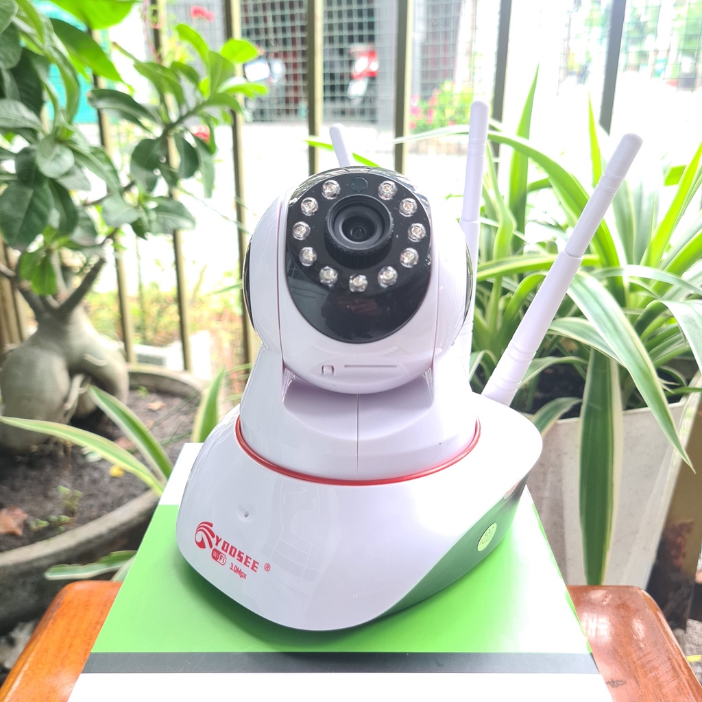 CAMERA YOOSEE 3 RÂU HD1080 - 2.0Mps New - DÒ THEO CHUYỂN ĐỘNG - QUAY RÕ NGÀY VÀ ĐÊM