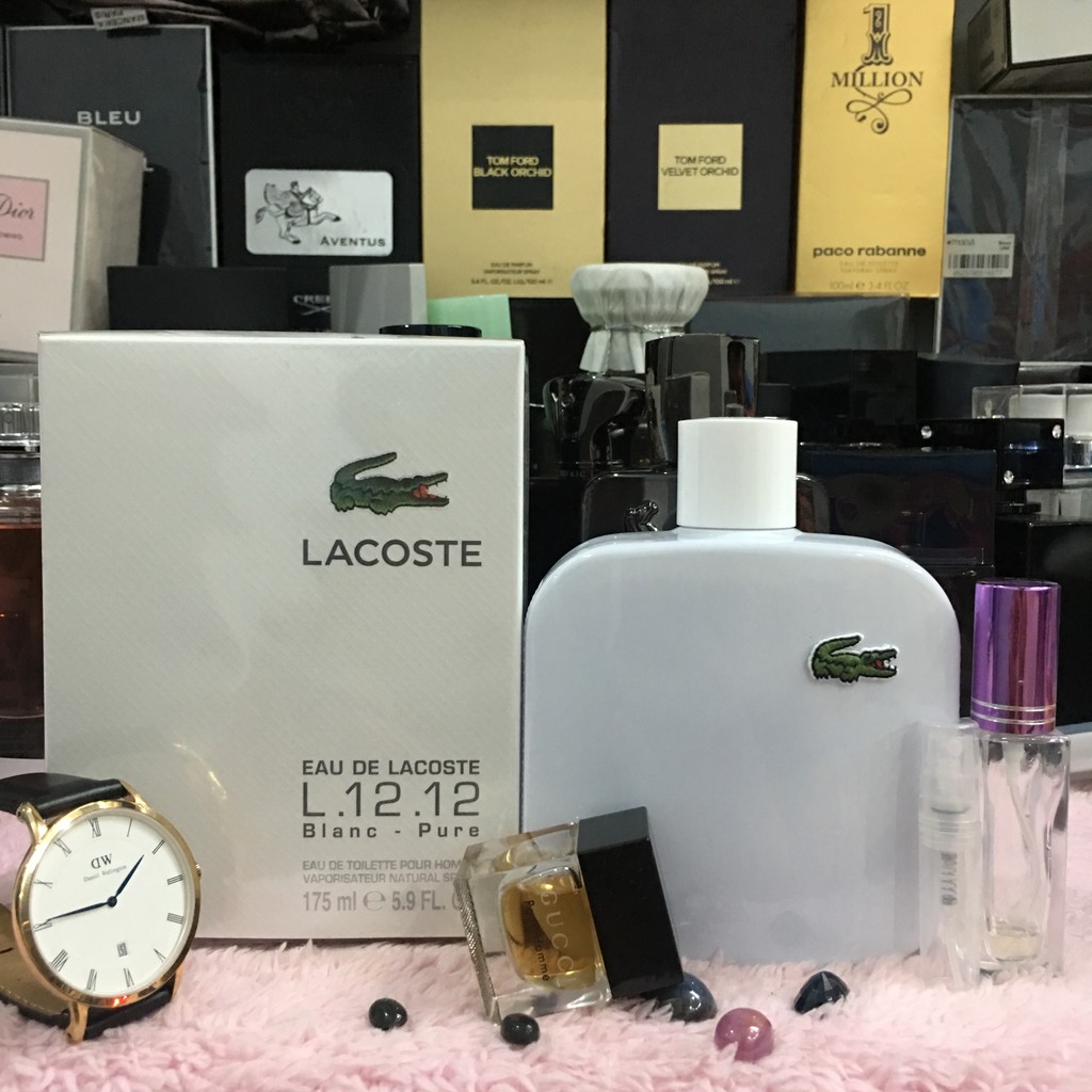 [Mẩu Thử] Nước Hoa Nam Lacoste L.12.12. White