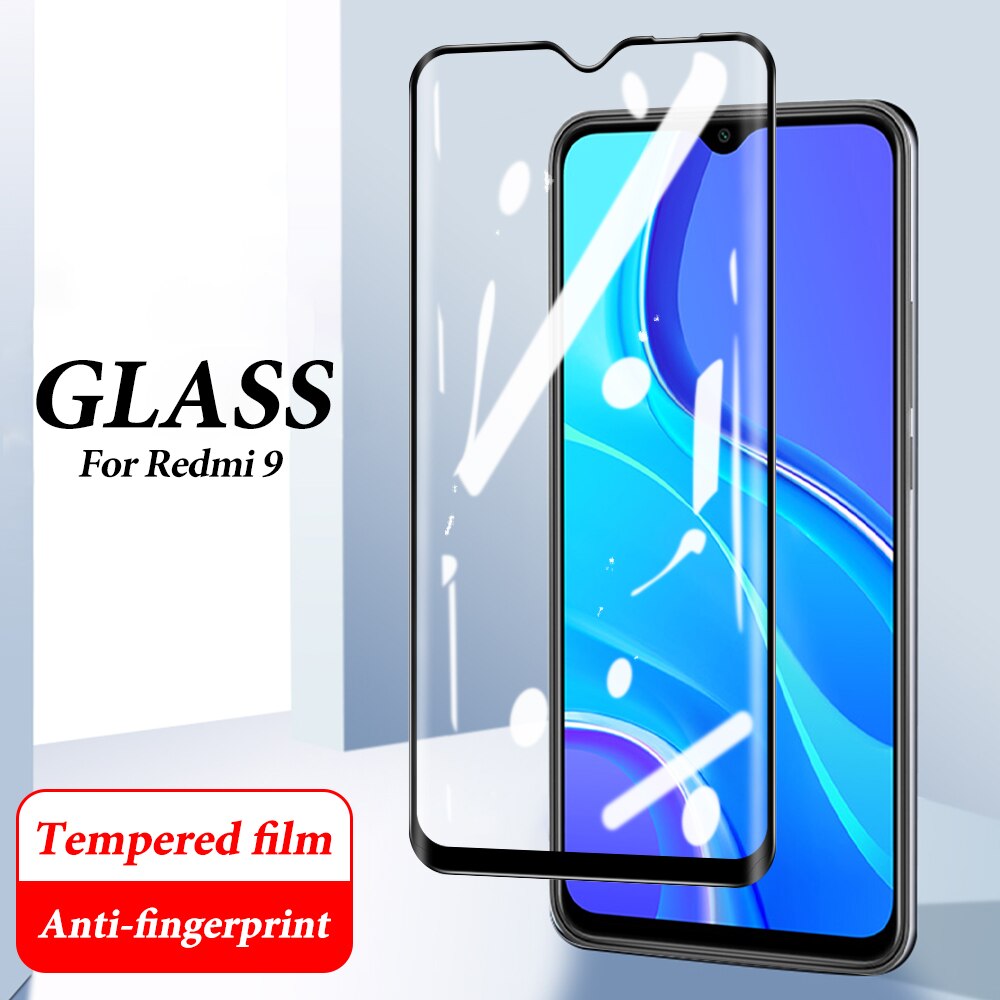 Set 3 Kính Dán Cường Lực 9h Bảo Vệ Toàn Màn Hình Dành Cho Xiaomi Redmi 9 Redmi 9