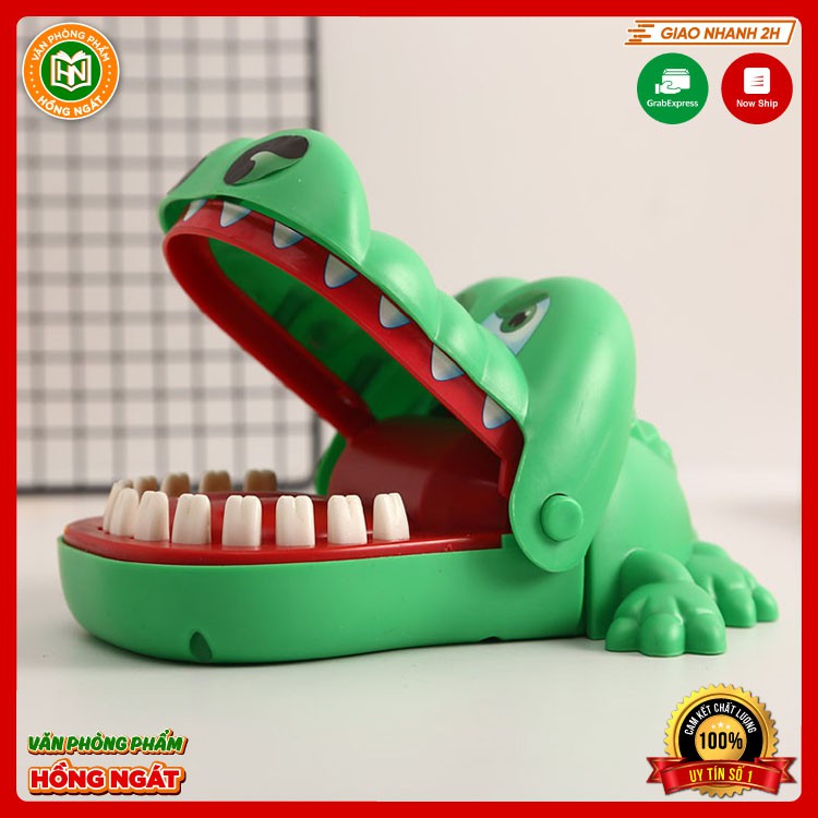 Đồ chơi cho bé mô hình khám răng cá sấu giúp trẻ giảm stress sáng tạo thông minh phát triển trí tuệ