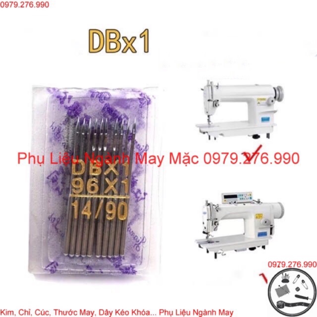 Kim Tiger DBx 1- sử dụng cho máy may công nghiệp 1 kim