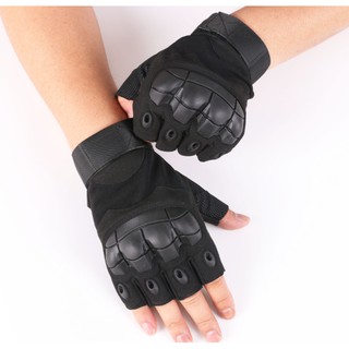 Găng tay chống trượt hở ngón oj