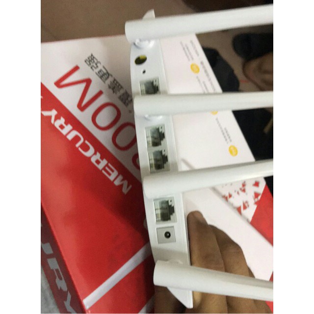 Bộ kích wifi 4 anten Mercury MW325R ( 4 râu dài thu phát có cổng lan). | BigBuy360 - bigbuy360.vn