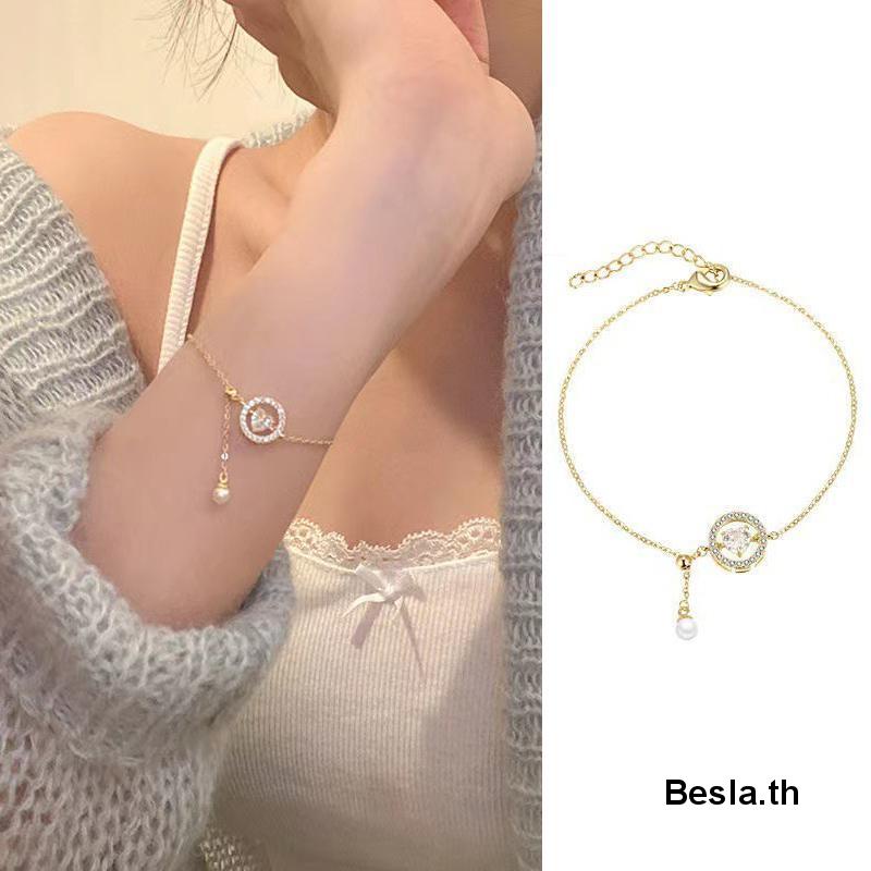 Vòng Đeo Tay Hình Trái Tim Ghép Nối Nhẫn Có Thể Điều Chỉnh Thời Trang Mùa