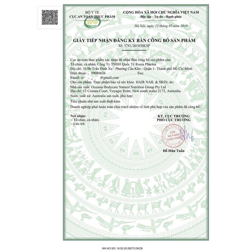 VIÊN UỐNG BLACKMORES NAILS, HAIR, SKIN ÚC 60 VIÊN | Thế Giới Skin Care