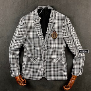 Áo khoác blazer, demi, vest nam ,vải chống nhàu,logo thêu, dáng vừa từ n4mstore