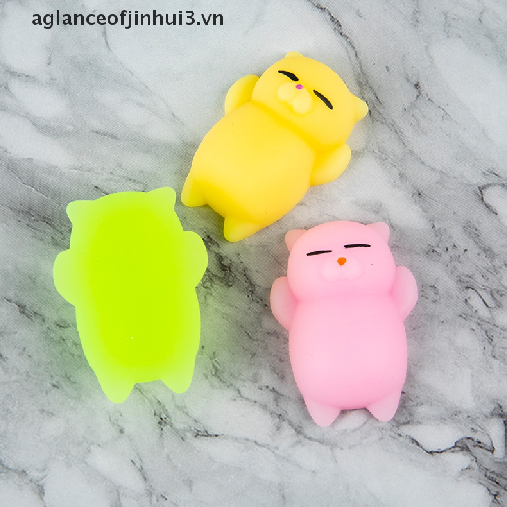 Đồ Chơi Nắn Bóp Giúp Giải Tỏa Căng Thẳng Hình Mèo Đáng Yêu