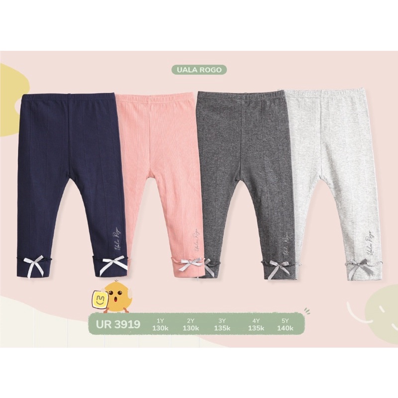 Quần Legging Bé Gái Uala Rogo UR 3919