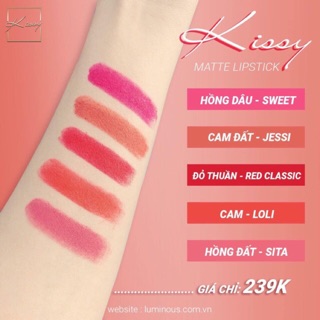 Son sáp lỳ Kissy Luminous