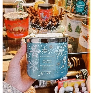 [NHIỀU MÙI] Nến thơm 3 bấc thư giãn Bath and Body Works