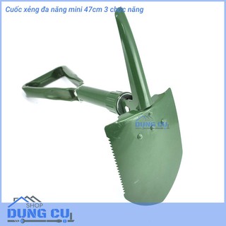 Cuốc xẻng đa năng mini 47cm 3 chức năng