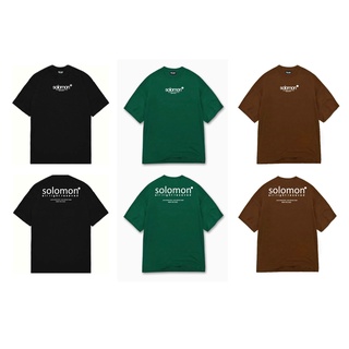 Áo Thun SOLOMON SIGNATURE LOGO-chất liệu 100% Thun Cotton vải 250gsm
