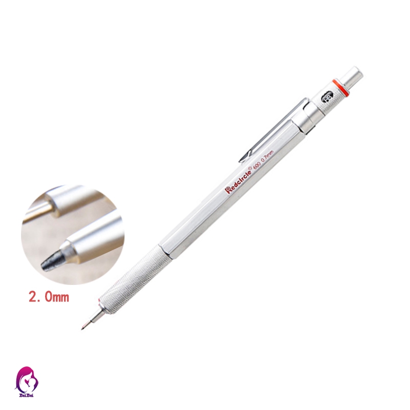 High-End Portable Lines Domestic Red Circle 600 Full Metal Mechanical Pencil Line Pen